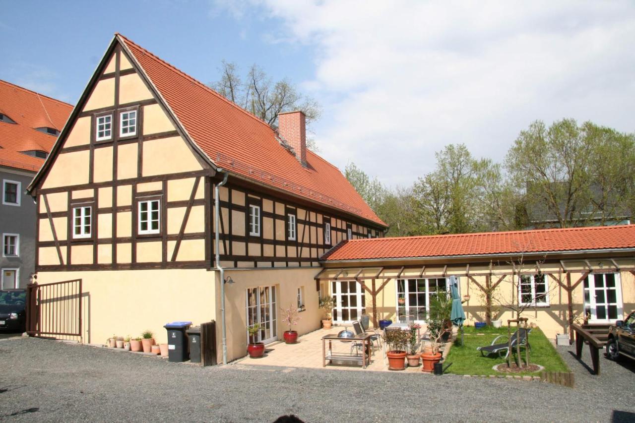 Villa Fachwerkhaus Maxen Muglitztal Exterior foto